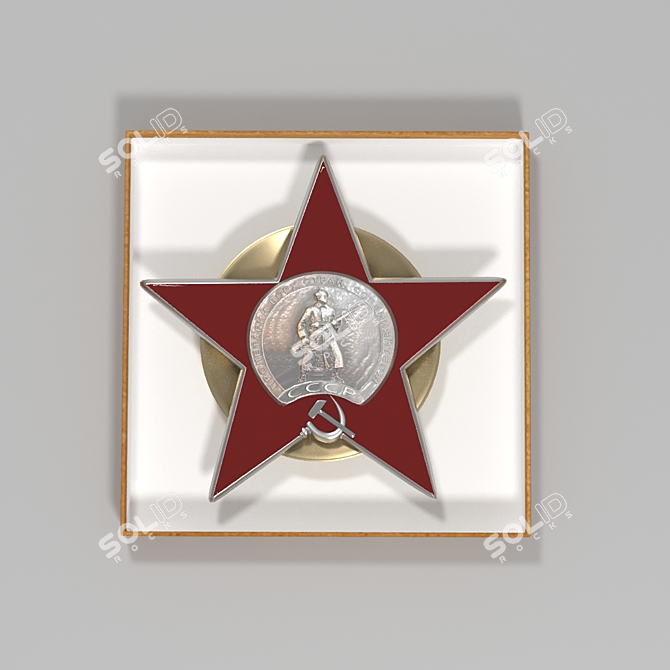 Victory Day Medals: "Otechestvennaya Voina" & "Proletarii vsekh stran, 3D model image 3