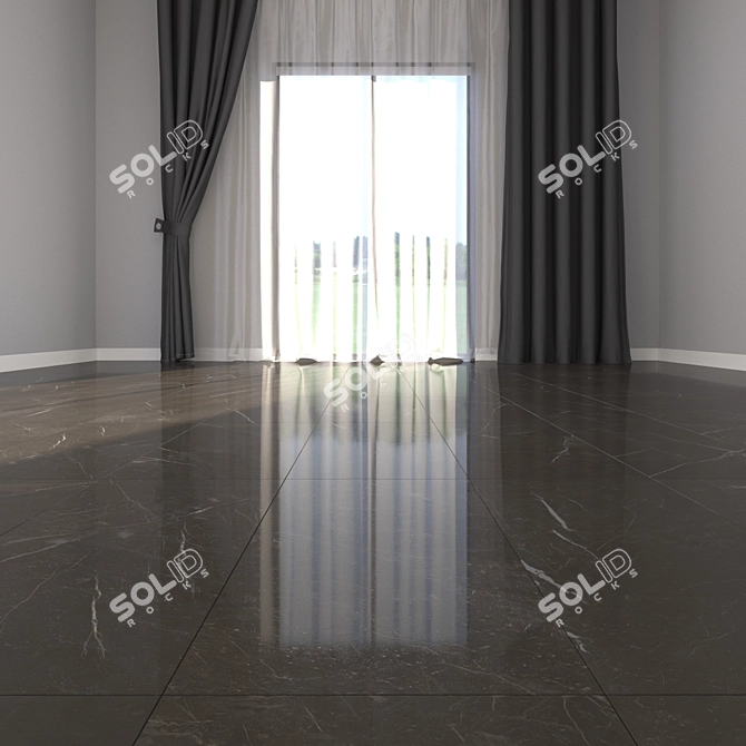 Marble Floor Set: HD Texture, Corona & Vray Materials 3D model image 3