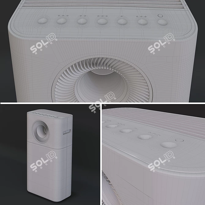 Bork A804 Air Cleaner: Pure Air, Fresh Space 3D model image 2