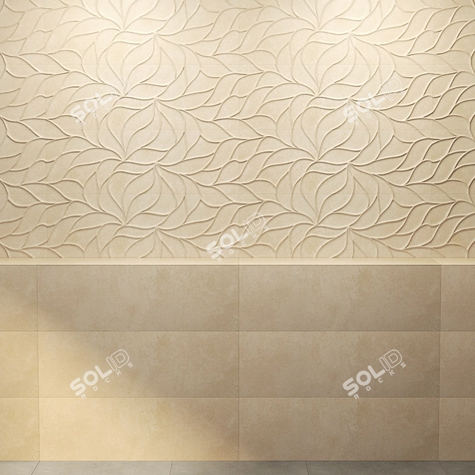 Elegant Nuez Collection - Azulejos Benadresa 3D model image 2