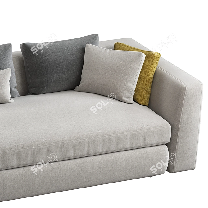 Elevate Comfort with Sofa Otium 3D model image 2