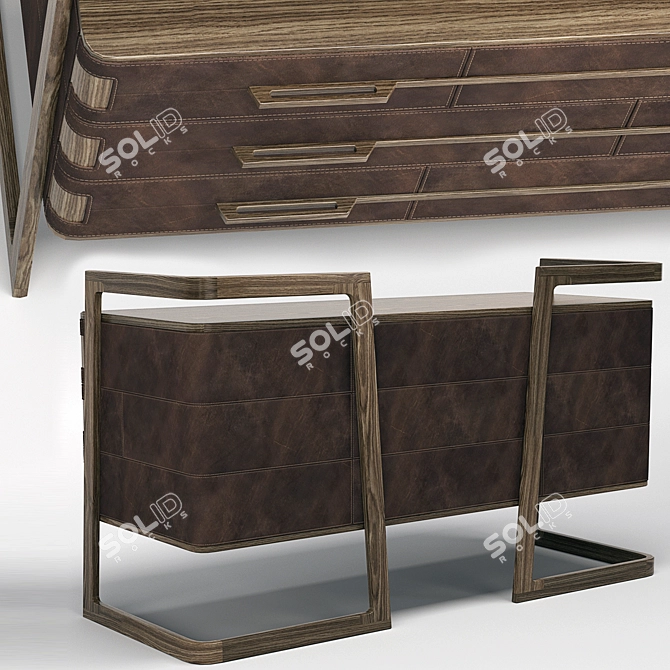 Wildwood Chest of Drawers by MEDEA 3D model image 2