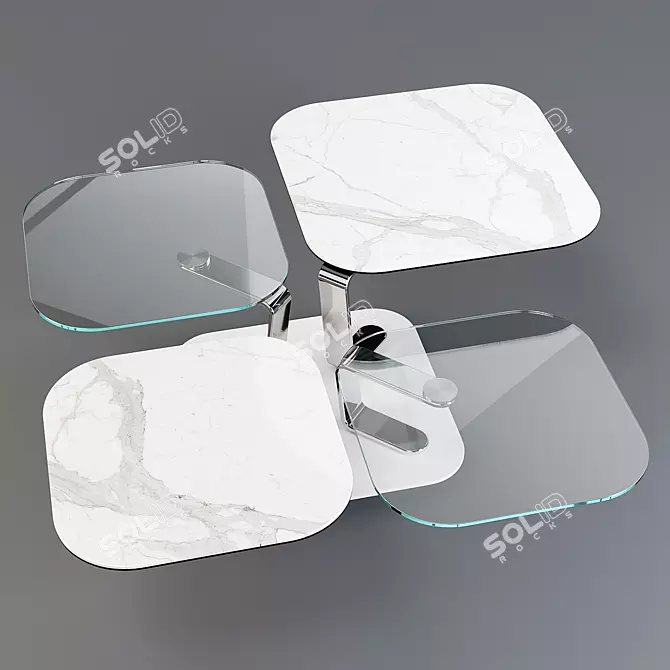 Title: Innovative Naos Coffee Table 3D model image 1