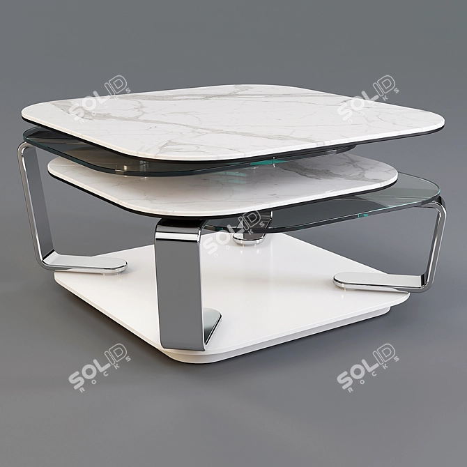 Title: Innovative Naos Coffee Table 3D model image 2