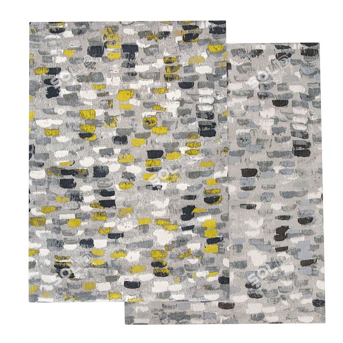 Murano Collection Rugs: Luxury Carpets 3D model image 1