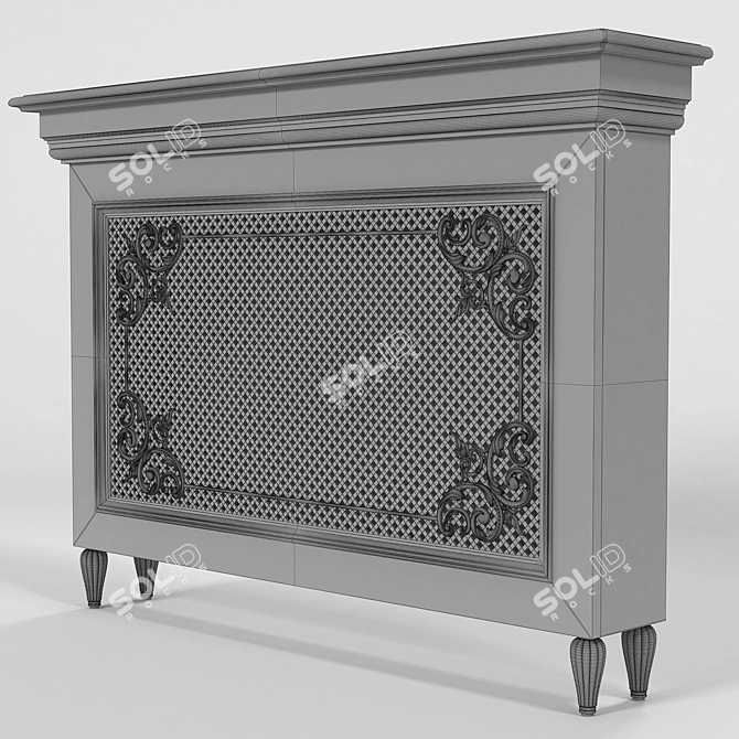 Radiator Grille 3D model image 3