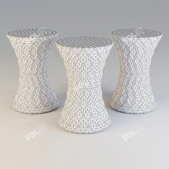 Kartell Stone Coffee Table 3D model image 2