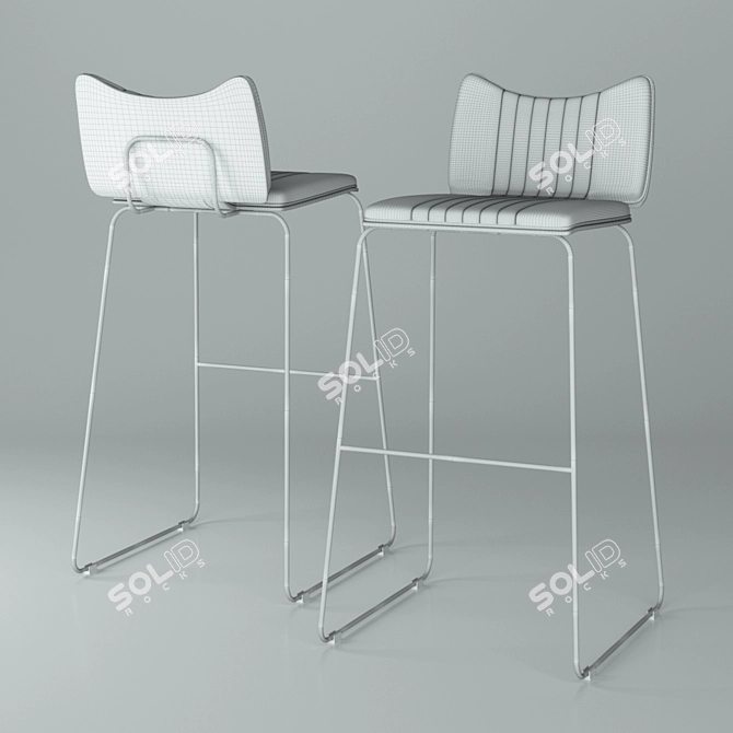  Modern Loft Chair 3D model image 3