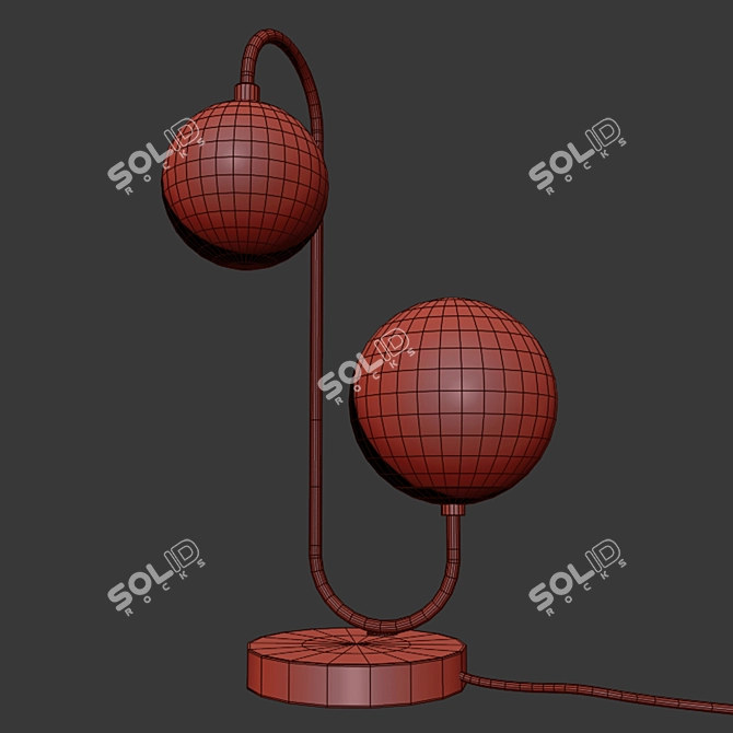 Versatile 3D Max & Vray/Corona Lamp 3D model image 3