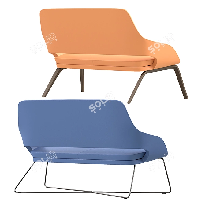 SINETICA CAPTAIN WELCOME Sofa 3D model image 2