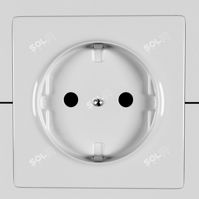 SmartPower Sockets 3D model image 3