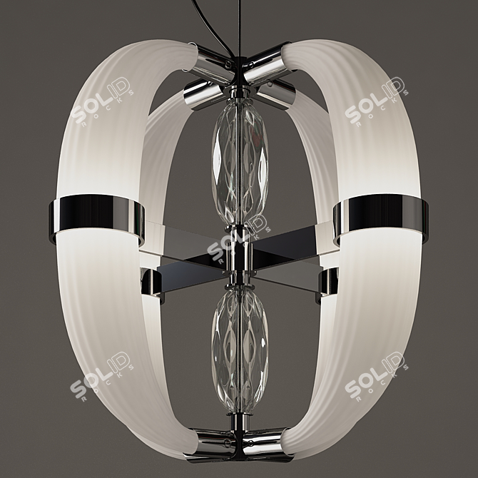 Ethereal Elegance: Coup de Foudre 3D model image 1