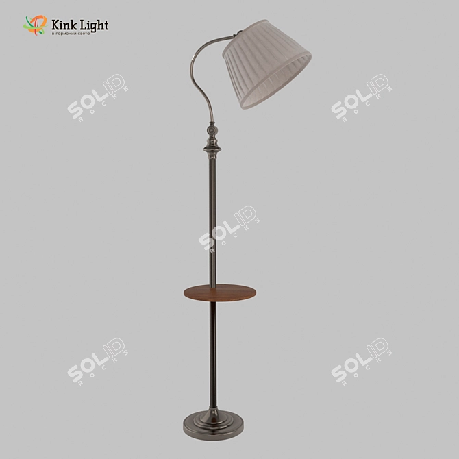 Havana Bronze Floor Lamp 3D model image 1