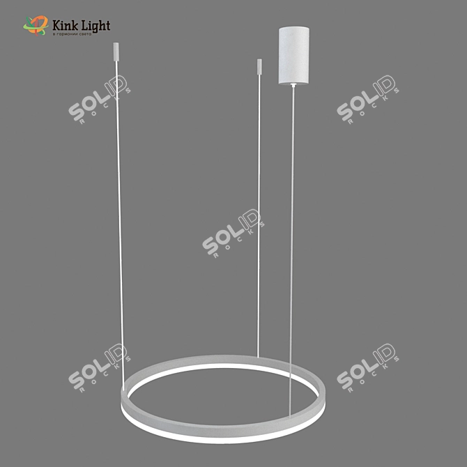 Modern LED Pendant Lamp by KINK Light 3D model image 1