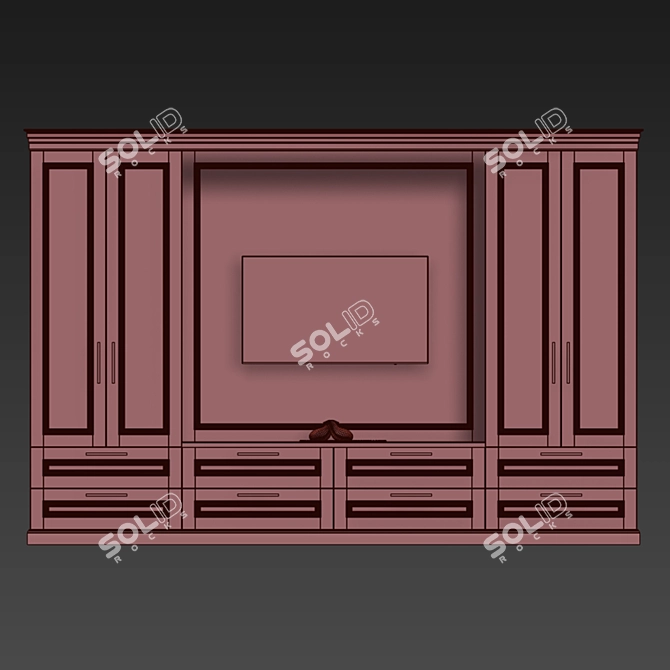 Modern Modular Furniture Set 3D model image 2