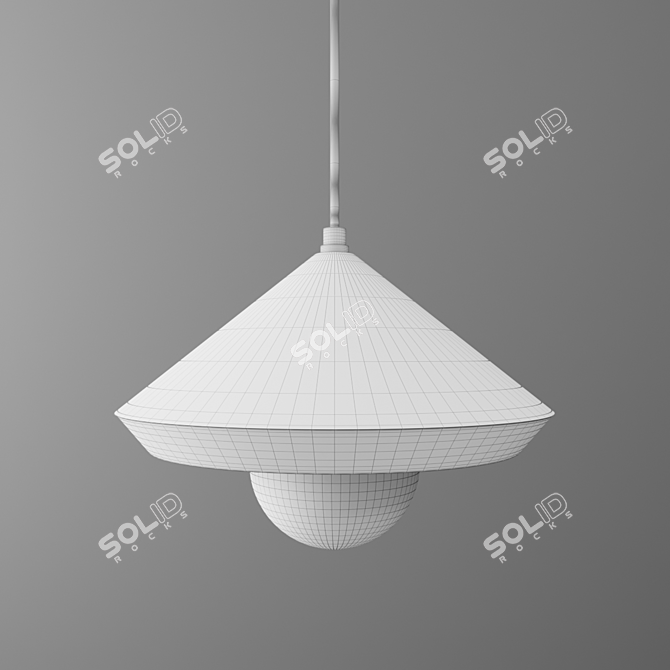 Stylish Mitzi Marnie Pendant 3D model image 2