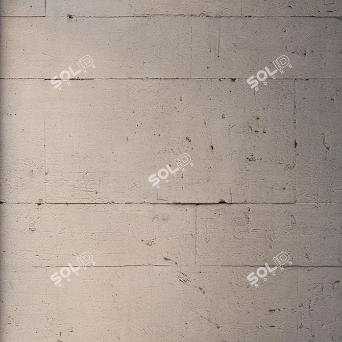 Seamless Concrete Texture 3D model image 3