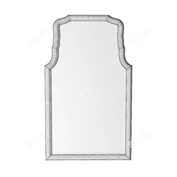 Emilia Romano Handcrafted Mirror - Elegant Home Decor 3D model image 3