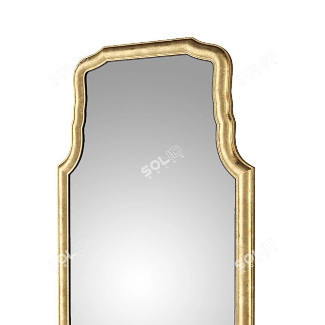 Title: Elegant Emilia Rostovoe Mirror by Romano Home 3D model image 1