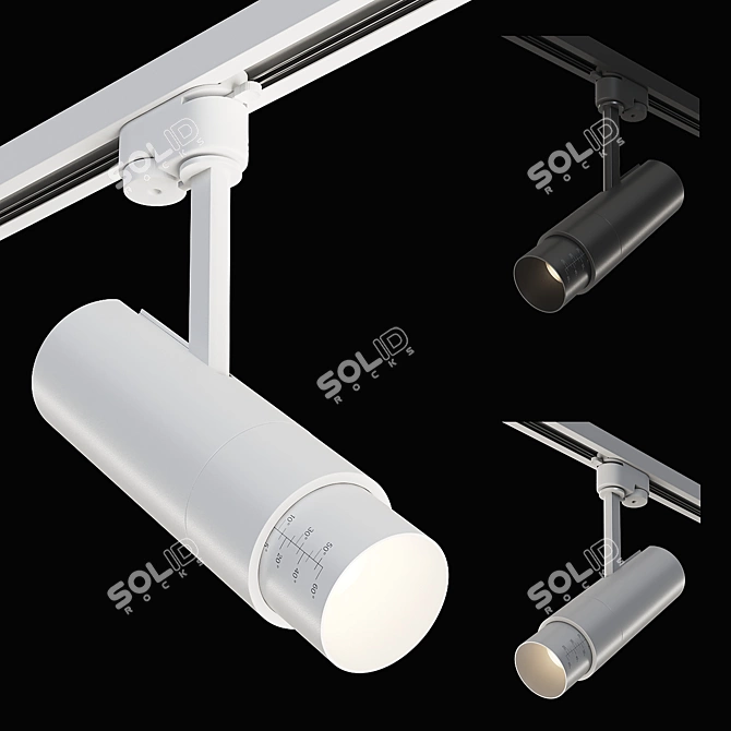 Fuoco Lightstar LED Track Light 3D model image 2