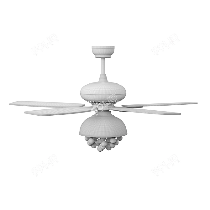 AirCirc Ceiling Fans 3D model image 3