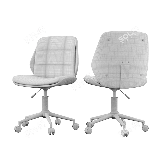 ErgoMax Office Chairs 3D model image 1