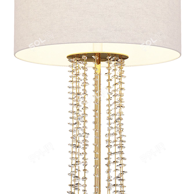 Elegant Medusa-inspired Table Lamp - K2KR0700T-1 3D model image 2