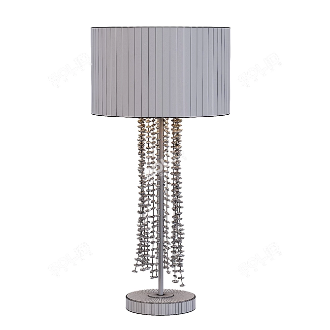 Elegant Medusa-inspired Table Lamp - K2KR0700T-1 3D model image 3