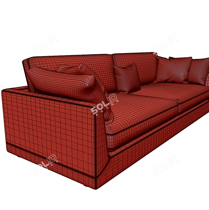 PHOENIX Sofa - Luxurious Comfort in a Stylish Design 3D model image 3