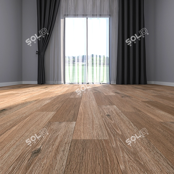 Premium Parquet Floor Collection 3D model image 3