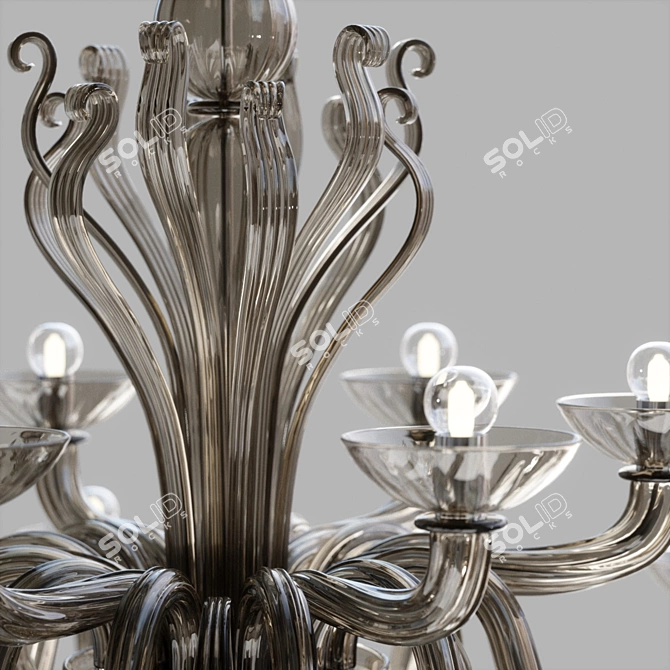 Zonca Fiore Chandelier 3D model image 2