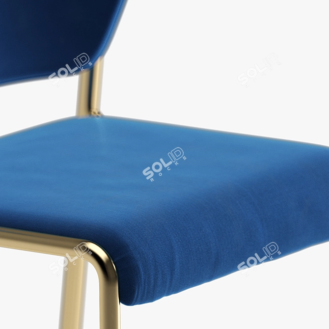 Modern Elegance: LISA High Stool 3D model image 4