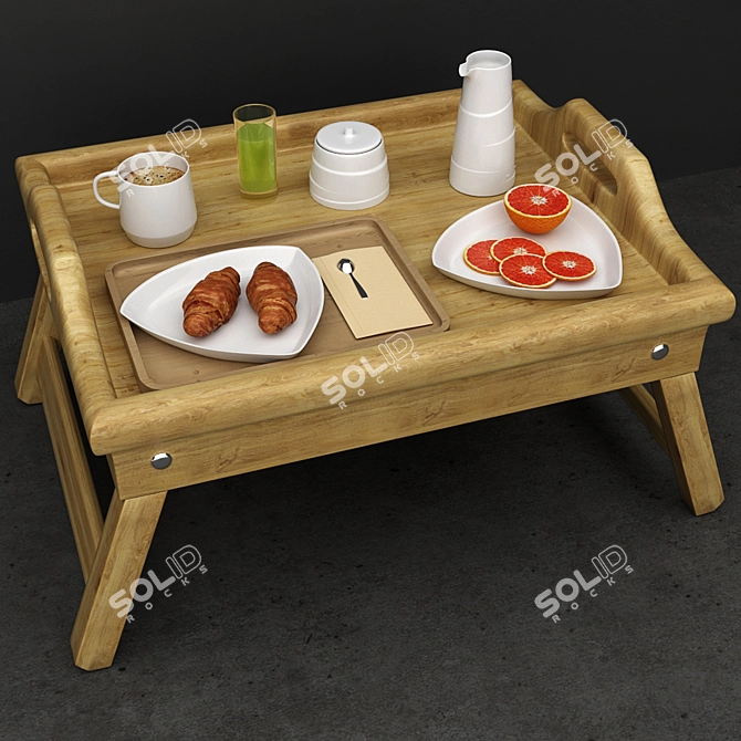 Rise and Shine: Breakfast Brew Set 3D model image 1