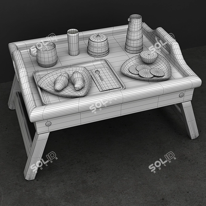 Rise and Shine: Breakfast Brew Set 3D model image 3