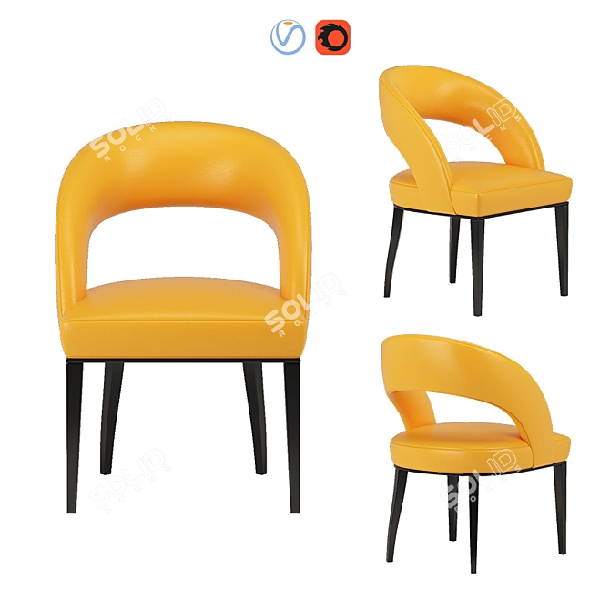 Elegant Sedley Chair for Dining 3D model image 1