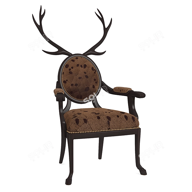 Merve Kahraman Hybrid Chair 3D model image 1