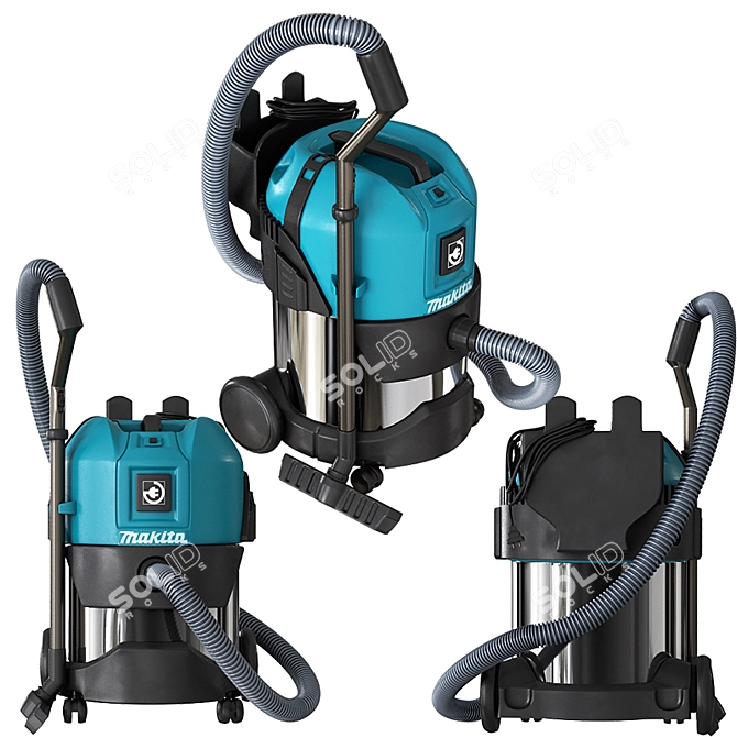 Makita Cordless Vacuum 3D model image 1