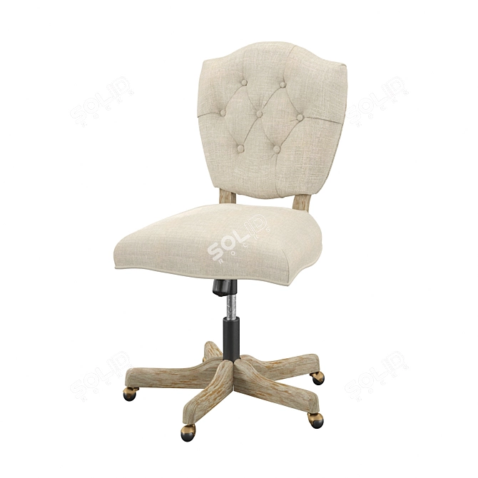 ErgoFlex Office Chairs 3D model image 1