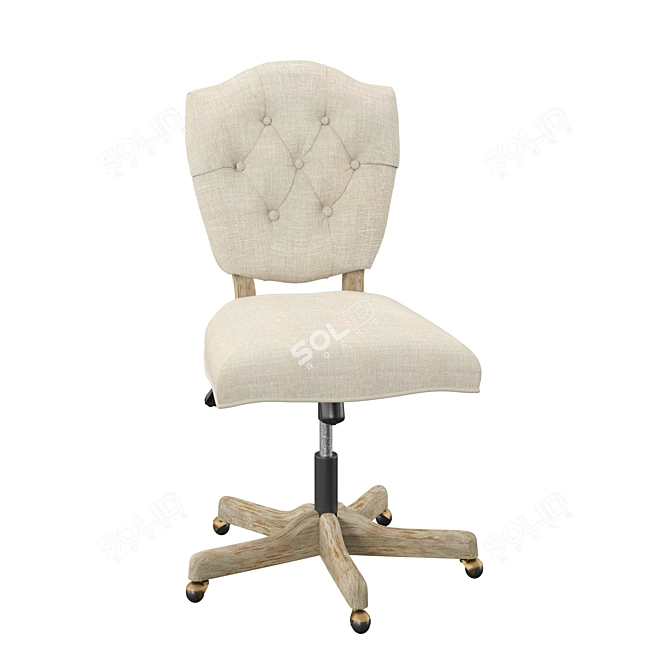 ErgoFlex Office Chairs 3D model image 2