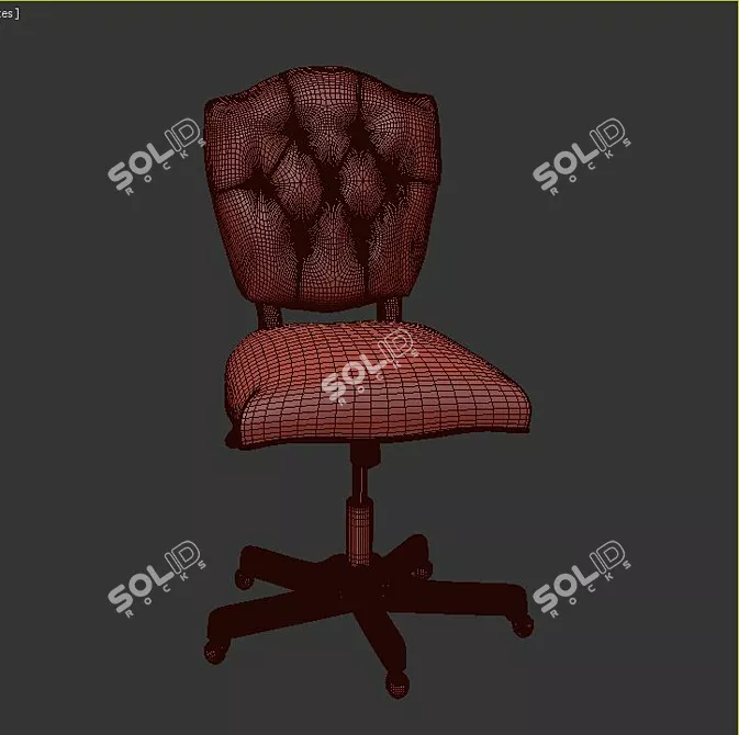 ErgoFlex Office Chairs 3D model image 3