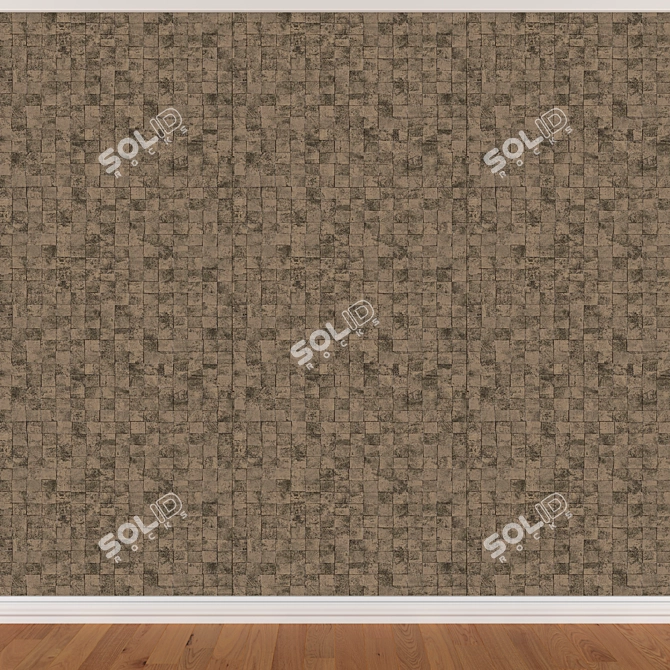 Seamless Wallpaper Set (3 Colors) 3D model image 3