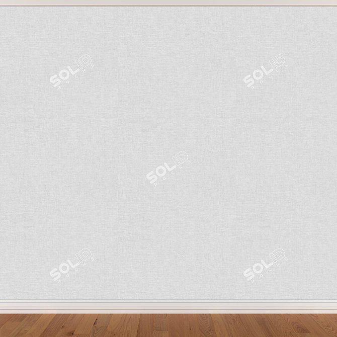 Seamless Wallpaper Set in 3 Colors 3D model image 3