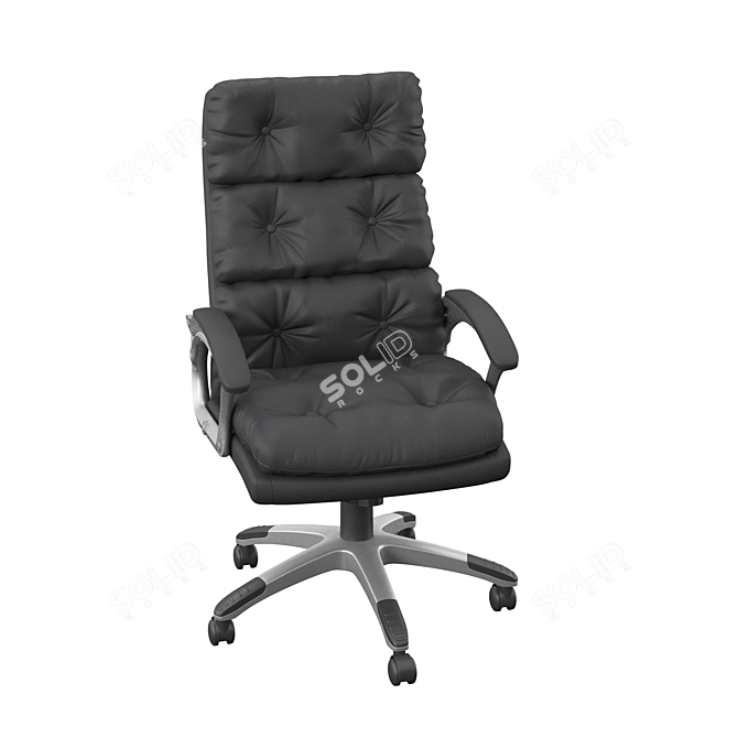 ErgoFlex Comfort Office Chairs 3D model image 2