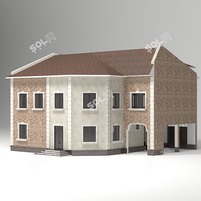 Title: Spacious Plot for Your Dream House 3D model image 2