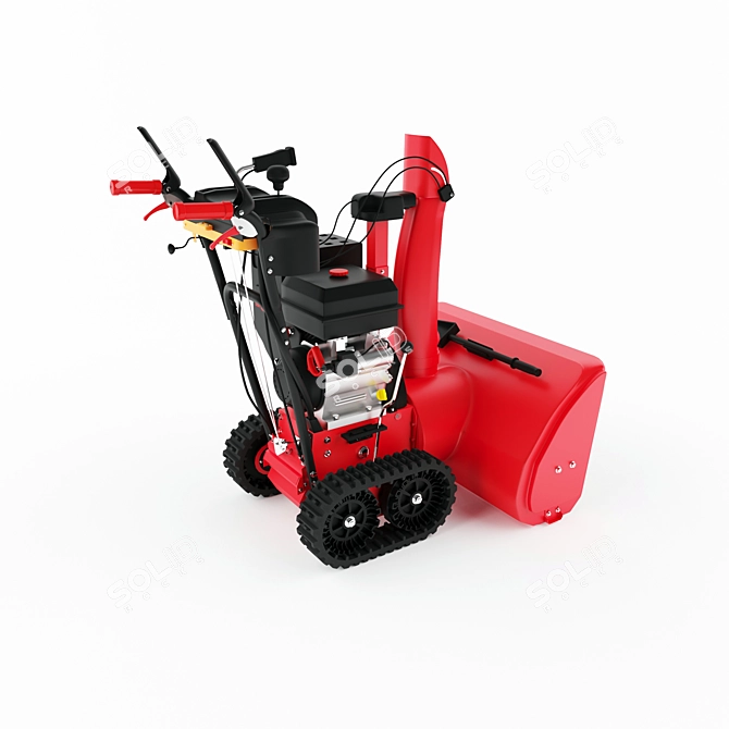 Snow Buster: Ultimate Snow Removal Machine 3D model image 2