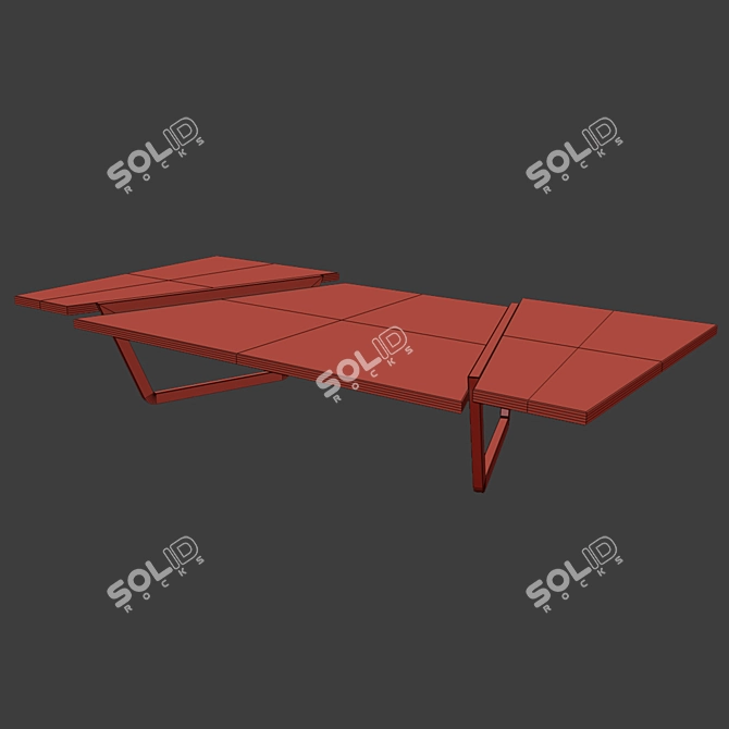 Modern Italian Small Table: Pangea 3D model image 3