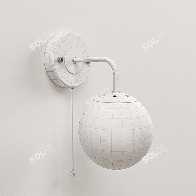 Modern Wall Light Austin by Eurosvet 3D model image 2