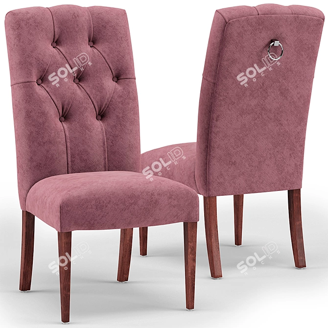 Title: Elegant Lino's Chair 3D model image 1