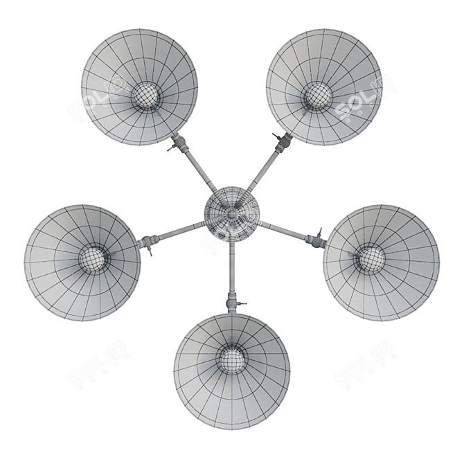 MW-Light Chile 711010905: Stylish Ceiling Pendant with FBX and V-Ray Compatibility 3D model image 3