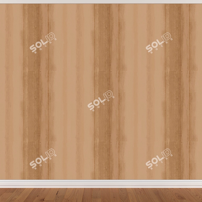 Seamless Wallpaper Set (3 Colors) 3D model image 2